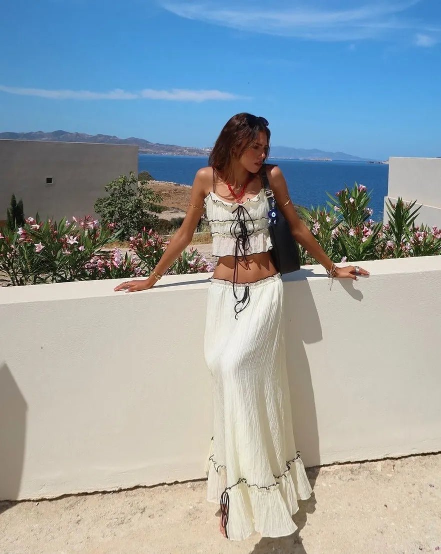 Isabel charmante rok- en topset