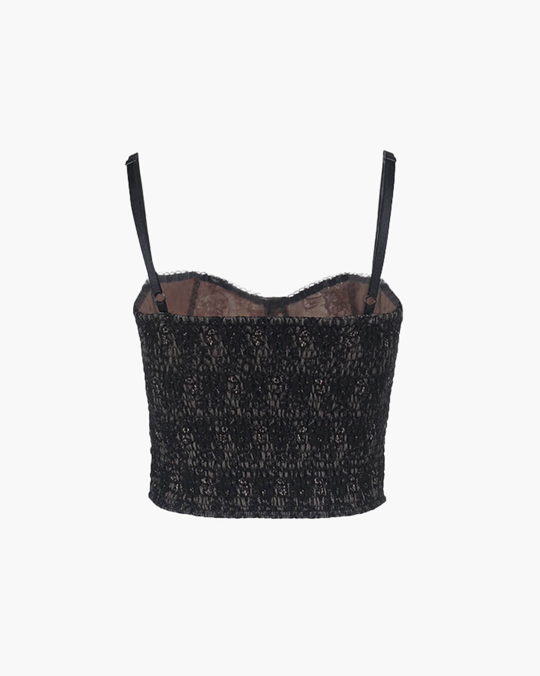 Iza kanten camisoltop in korsetstijl