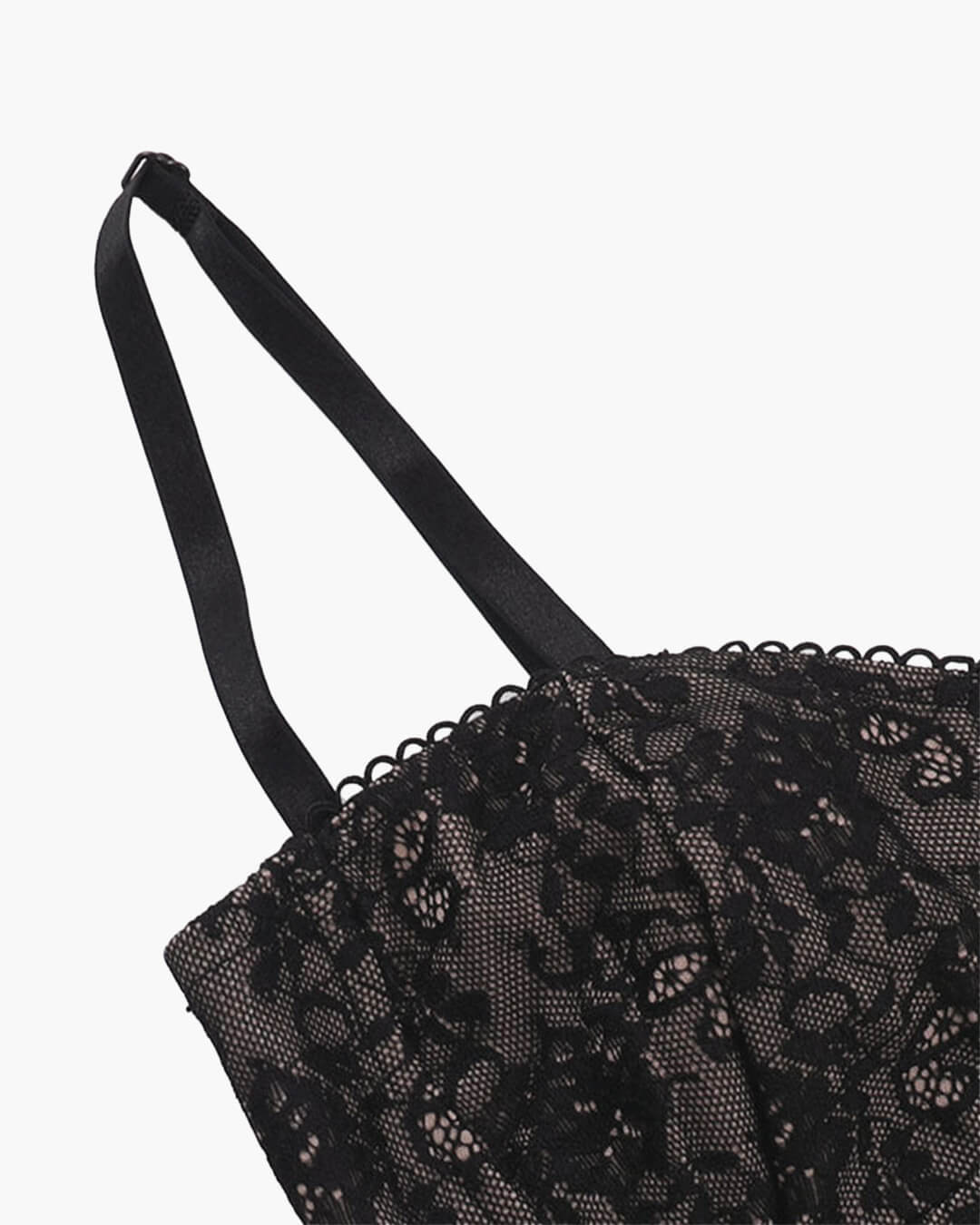 Iza kanten camisoltop in korsetstijl