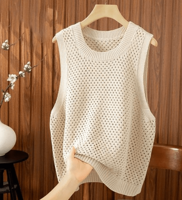 Jamilla gehaakte tanktop
