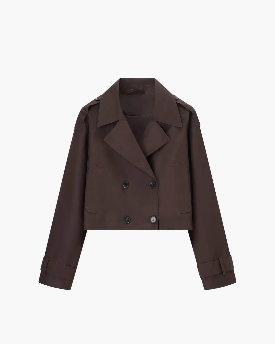 Janice korte trenchcoat