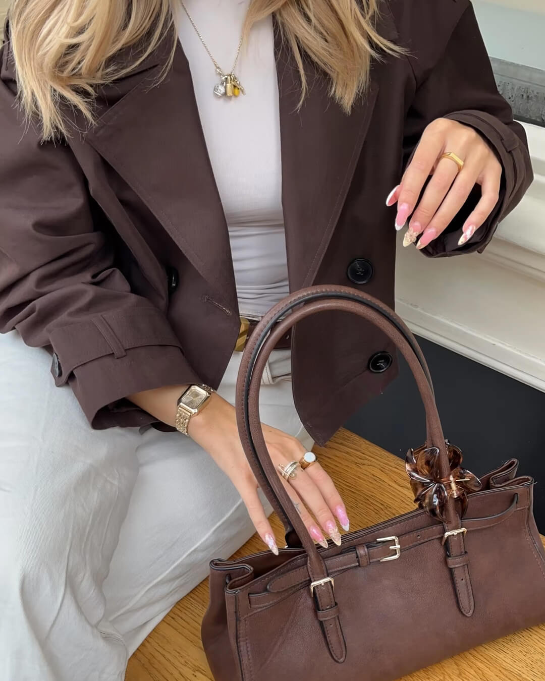 Janice korte trenchcoat