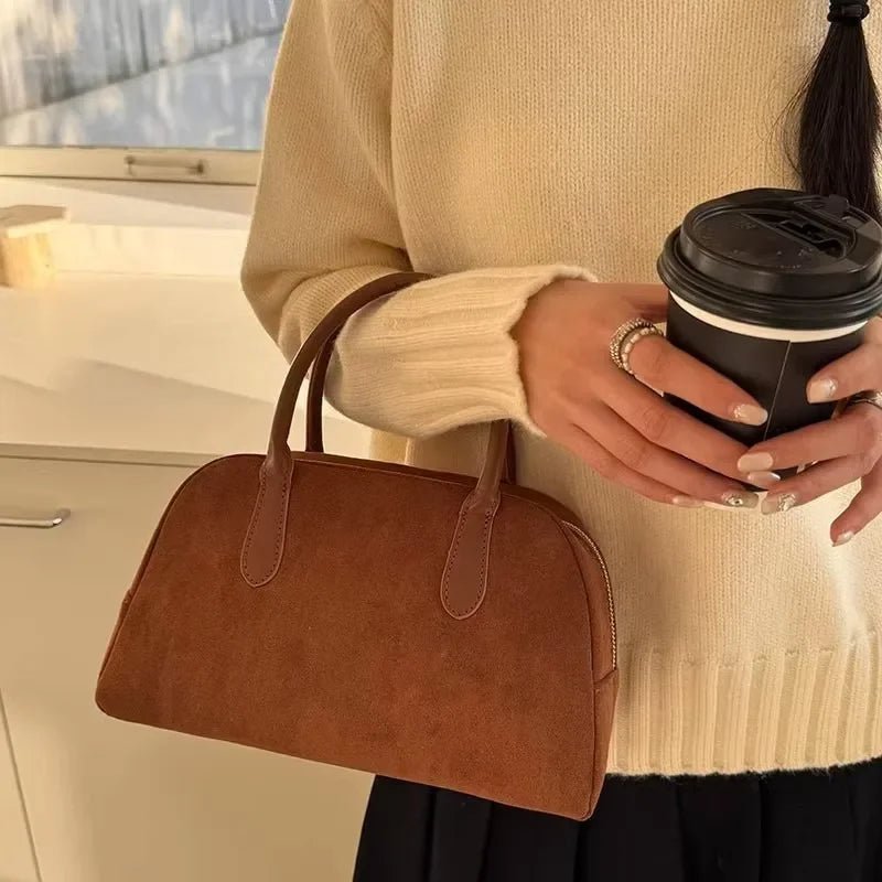 Jenny mini-tas van suède