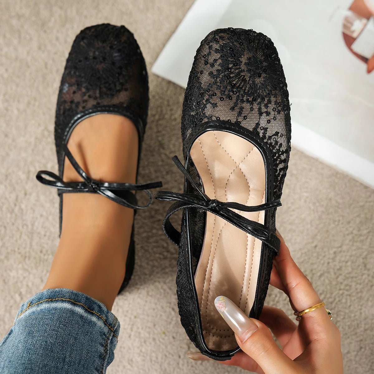 Joan ballerina's van mesh