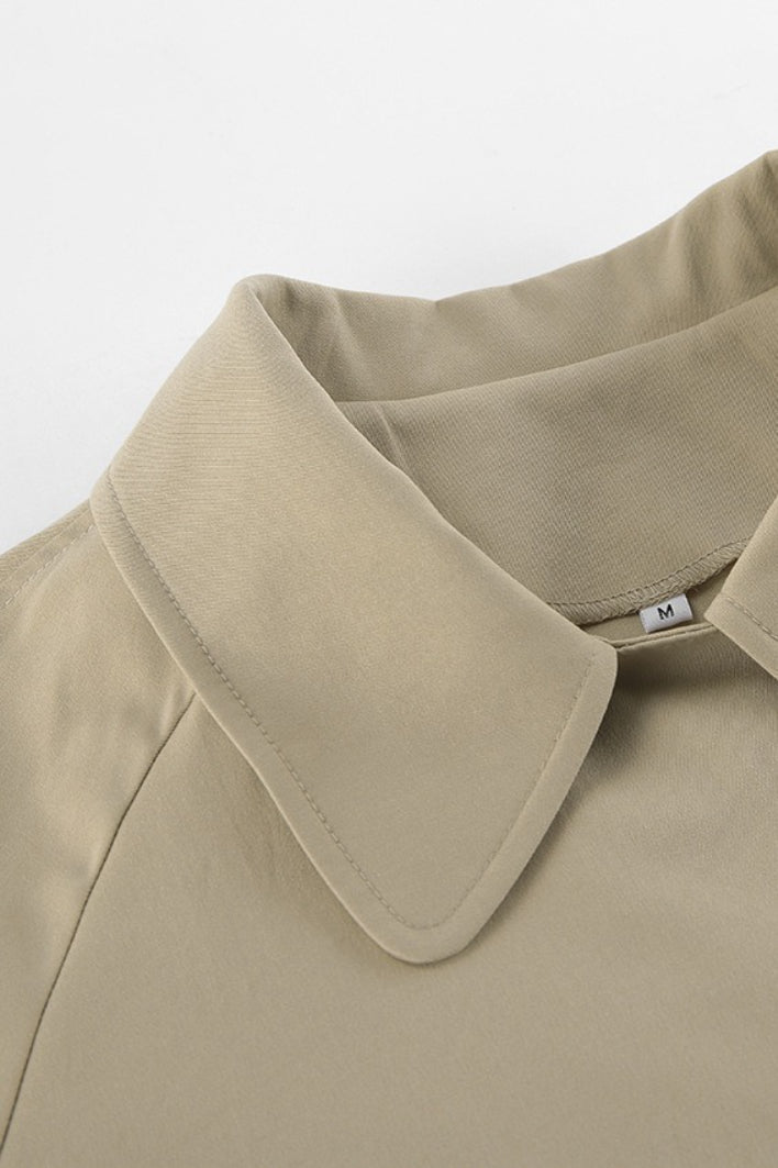 Joanna trenchcoat met ceintuur en wikkelsluiting