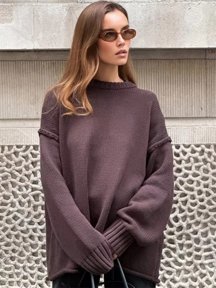 Joyce losgebreide pullover