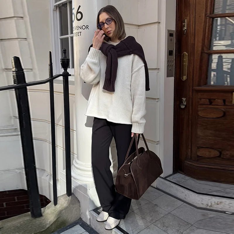 Joyce losgebreide pullover