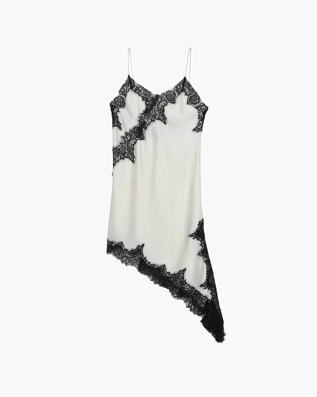Asymmetrische satijnen mini-jurk van Kara