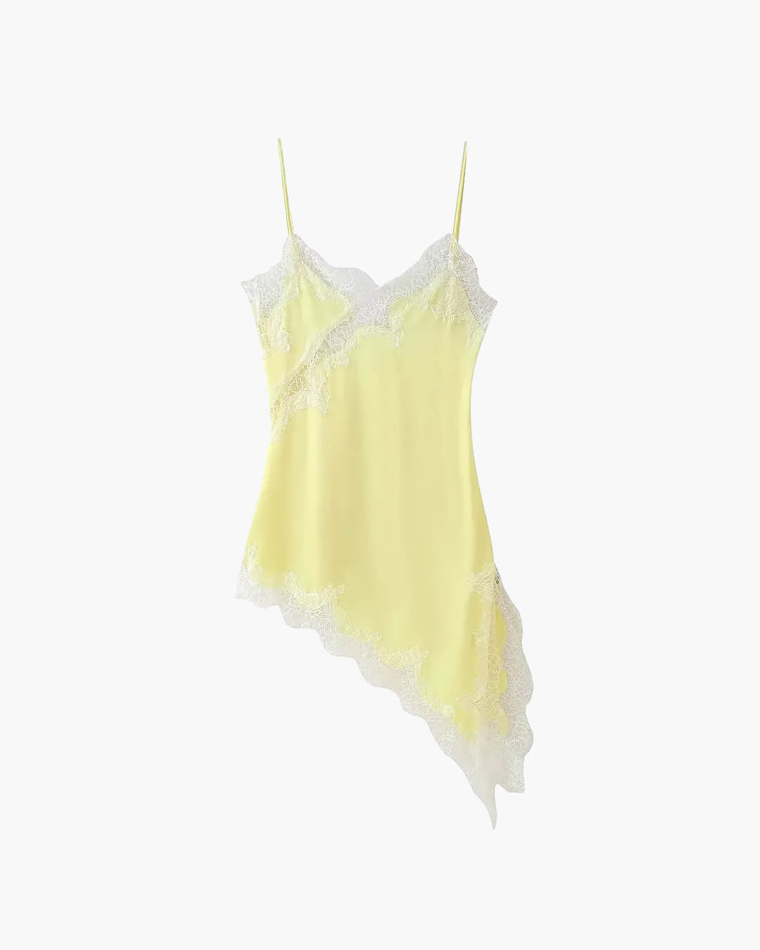 Asymmetrische satijnen mini-jurk van Kara