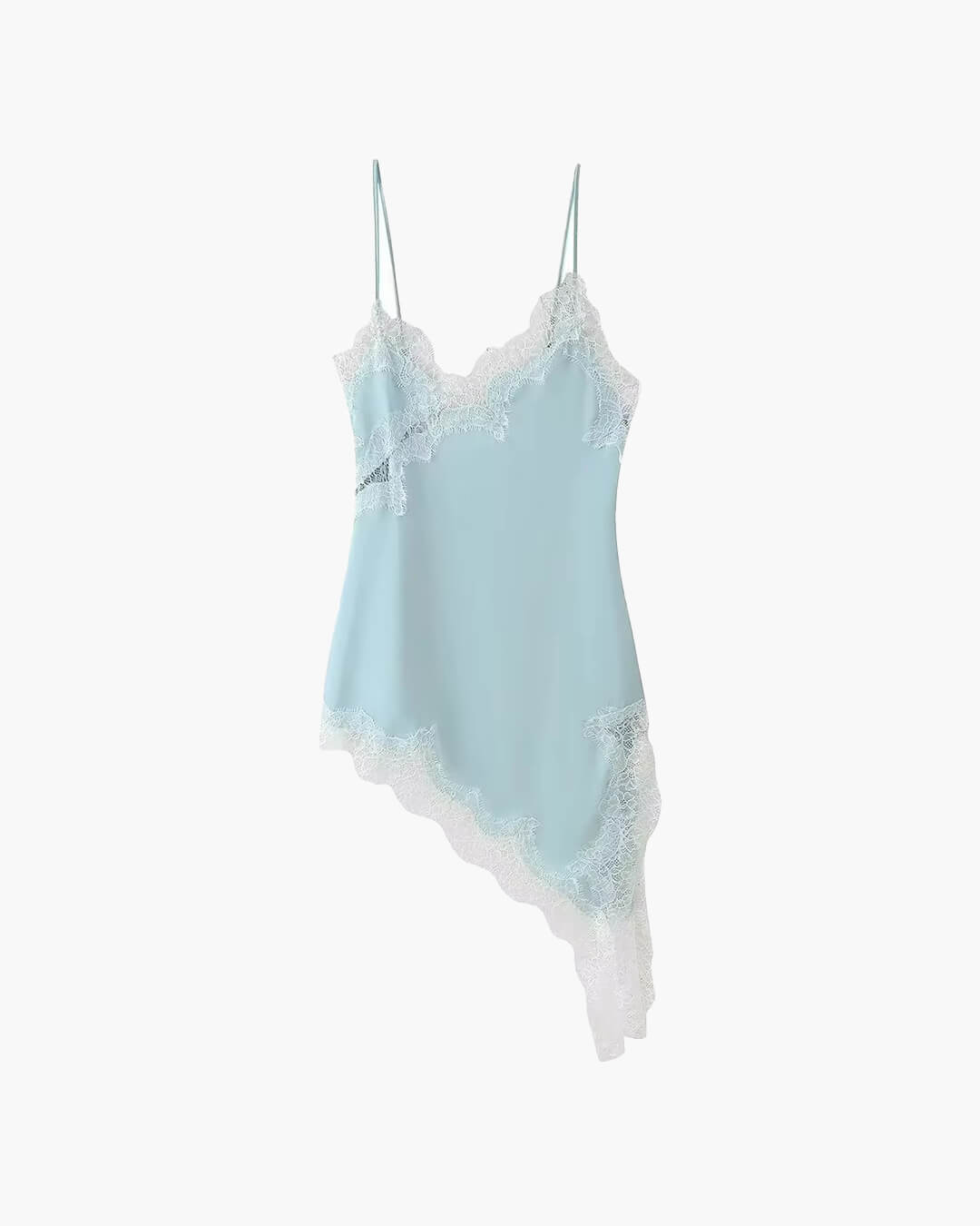 Asymmetrische satijnen mini-jurk van Kara