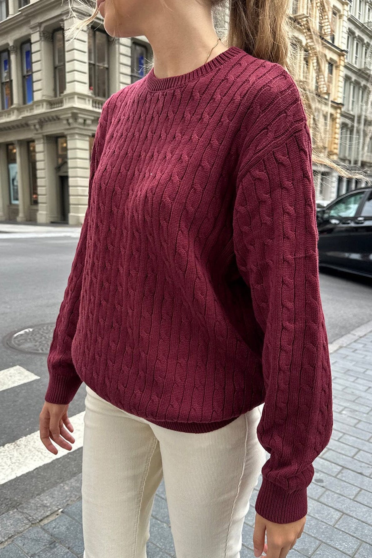 Karyl gebreide trui