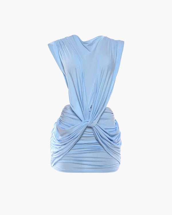 Kaylie Mini-jurk met diepe hals