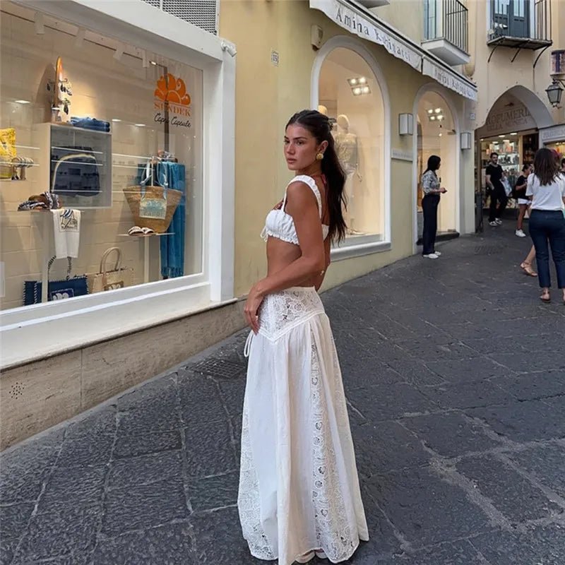 Keila Set met bralette en maxi-rok