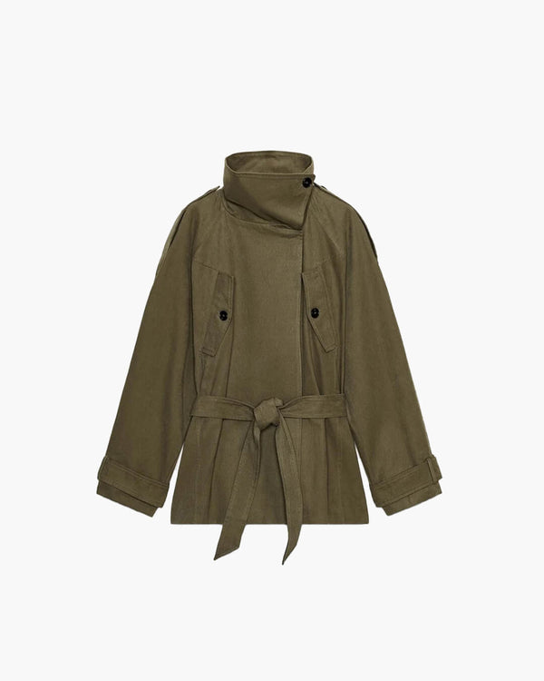 Kendra windjack met ceintuur