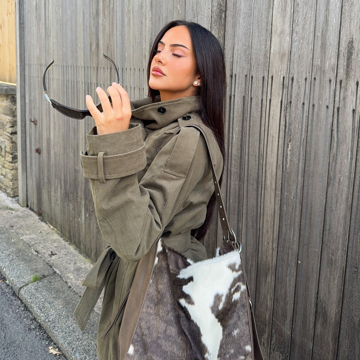 Kendra windjack met ceintuur