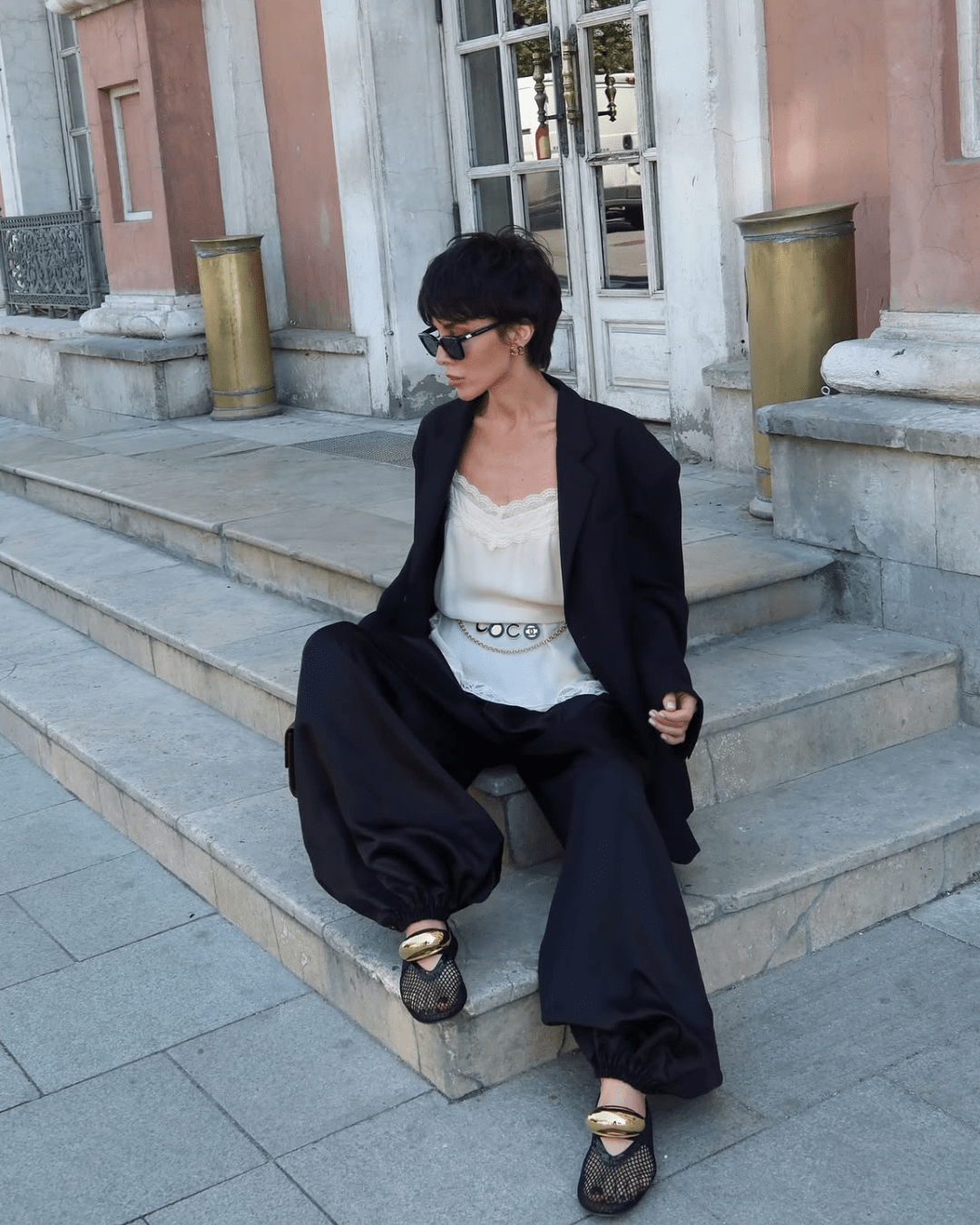 Kerry ballonbroek met hoge taille