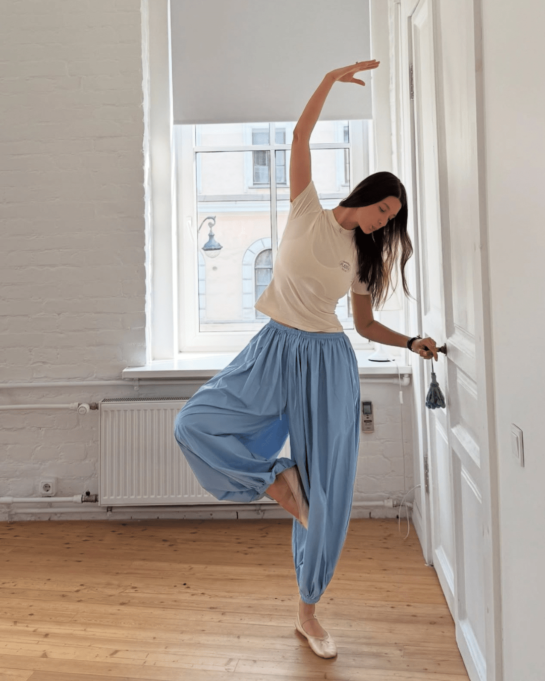 Kerry ballonbroek met hoge taille
