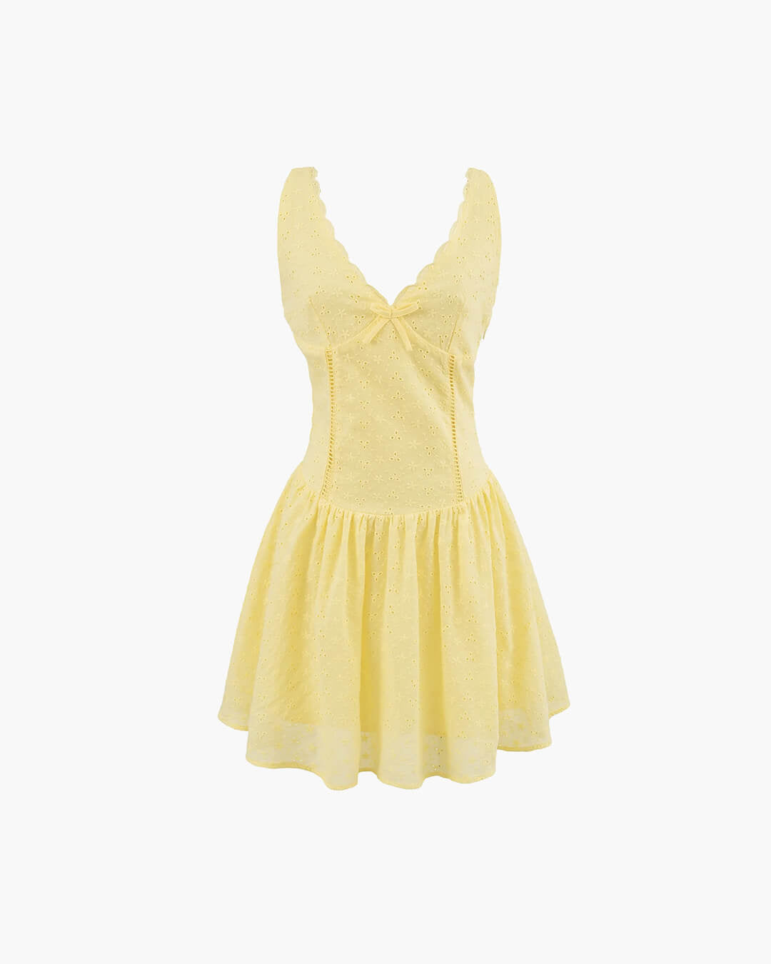 Kirsten Mini-jurk met diepe hals