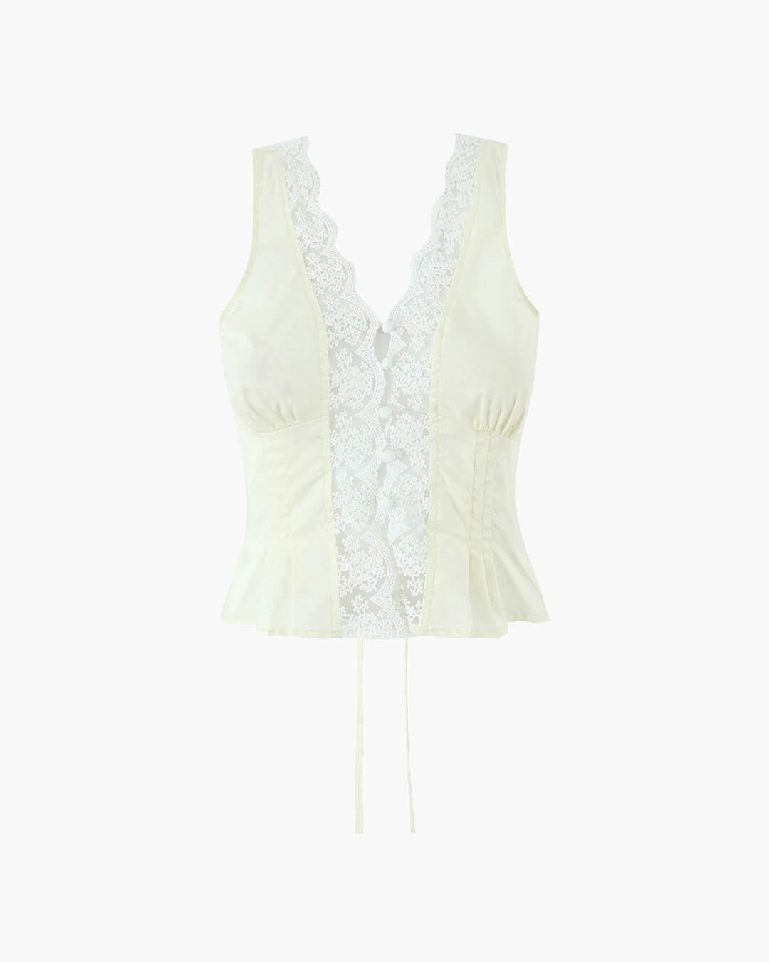 Klarissa set met minirok en kanten rand