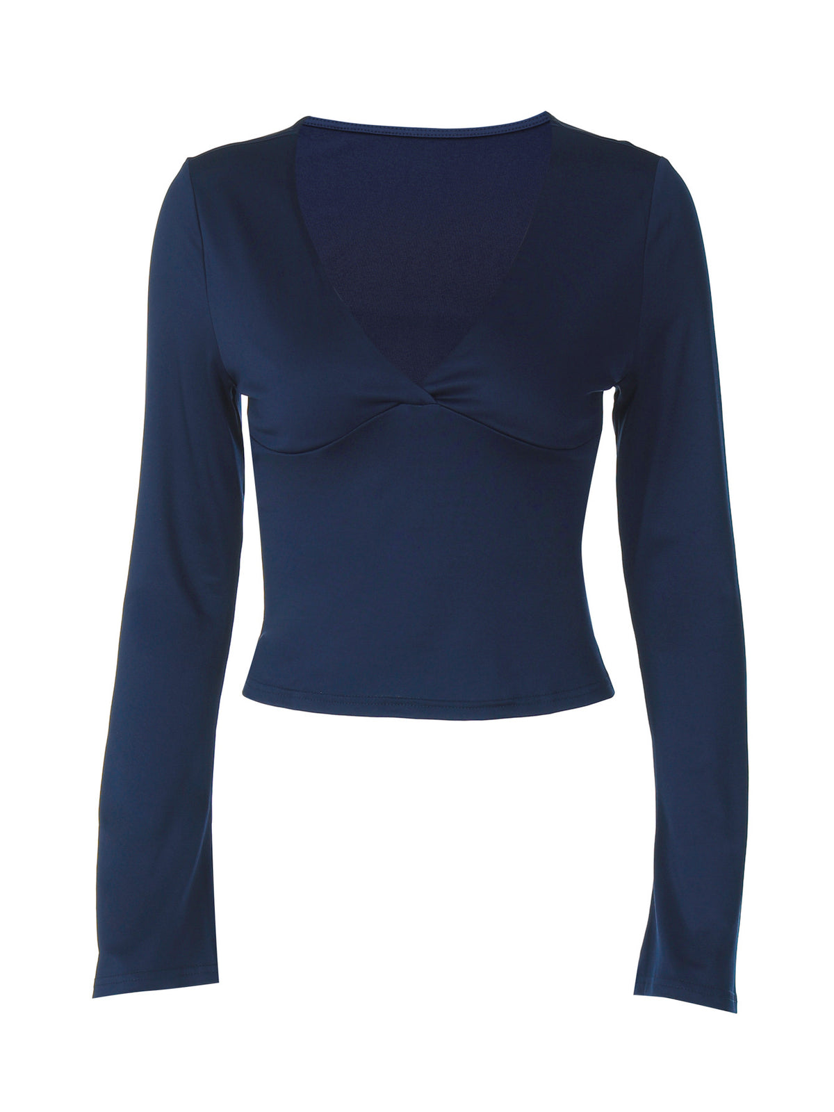 Kenna top met V-hals en gedraaid detail