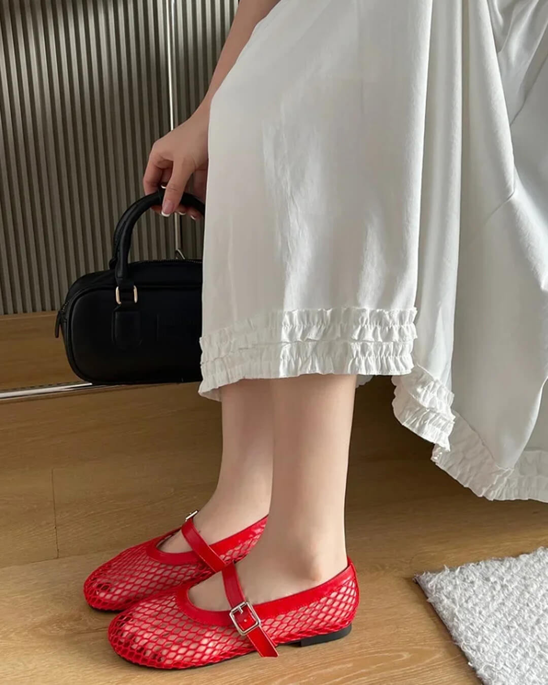 Laurette ballerina's met gesp