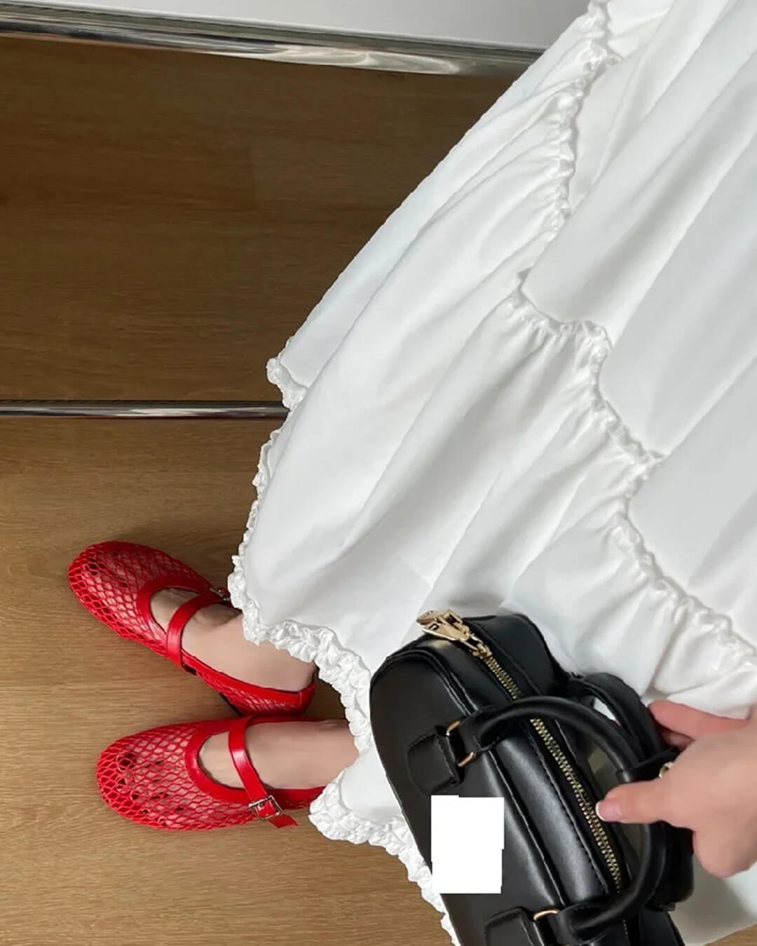 Laurette ballerina's met gesp