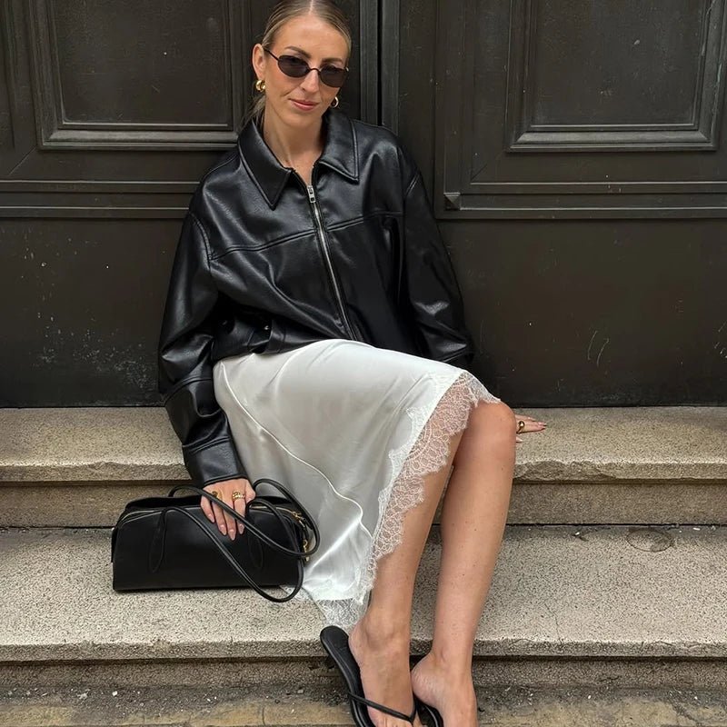 Leslie Asymmetrische midirok