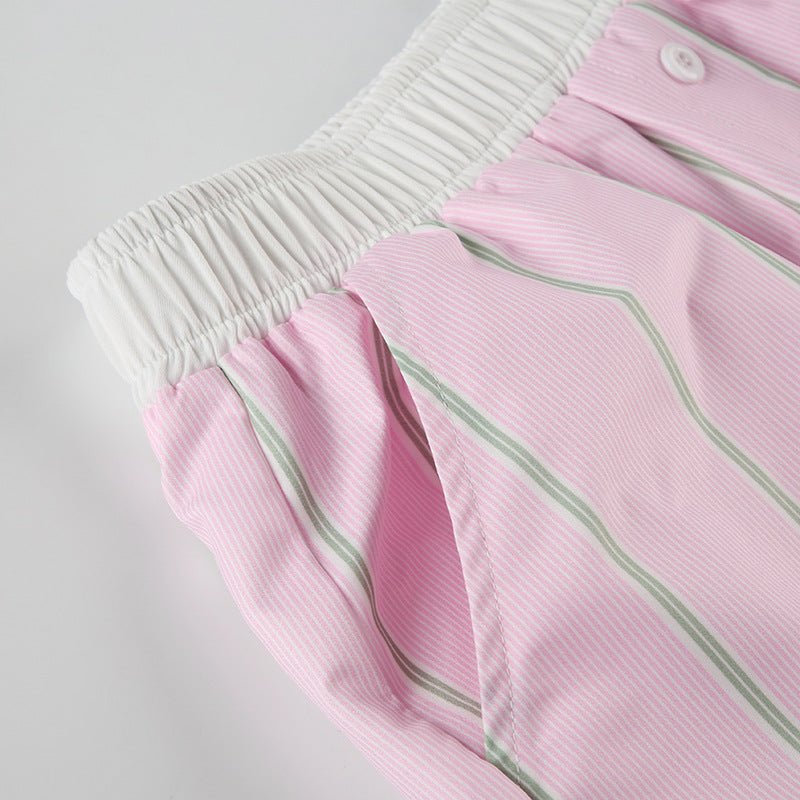 Liesel Striped Poplin Boxer Shorts