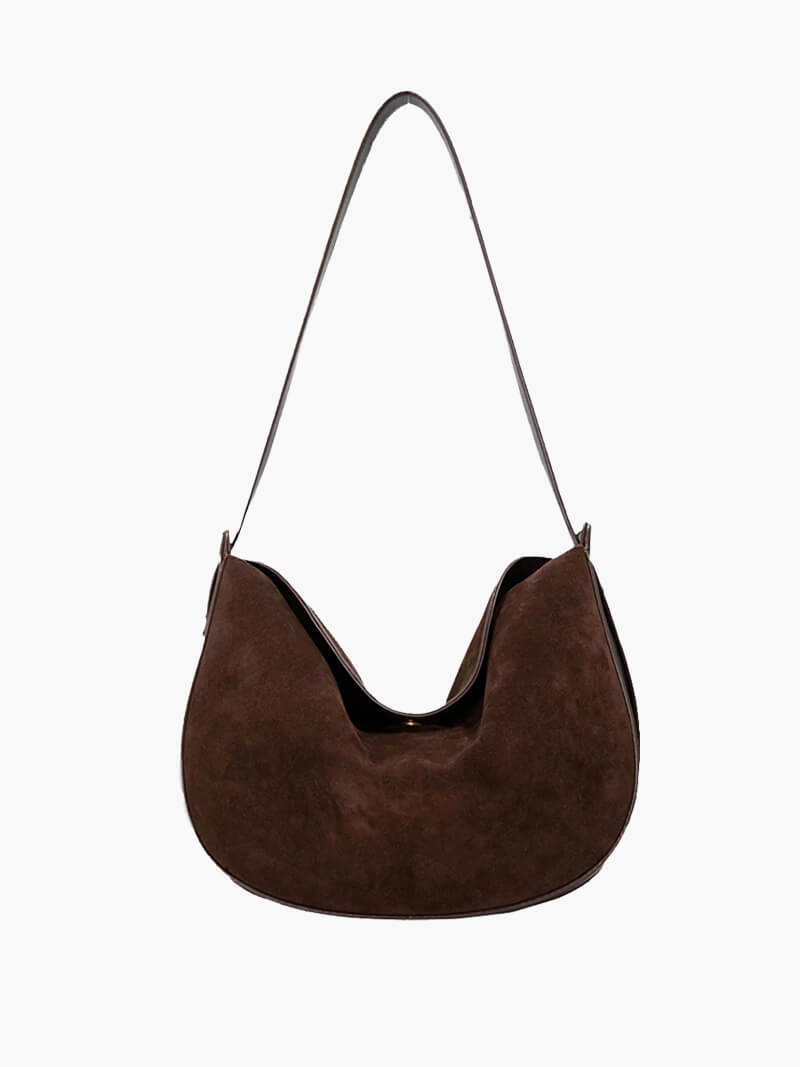 Tas van imitatie-suède Lily