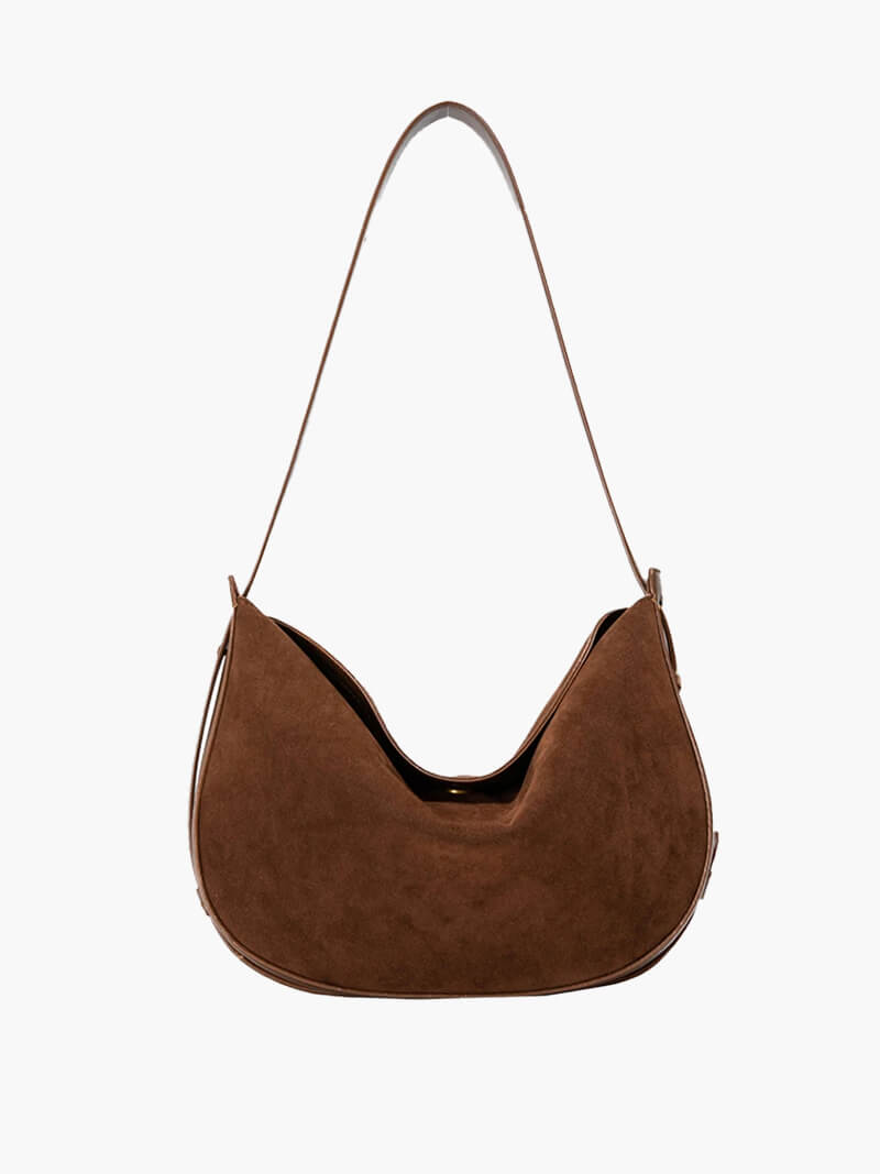 Tas van imitatie-suède Lily