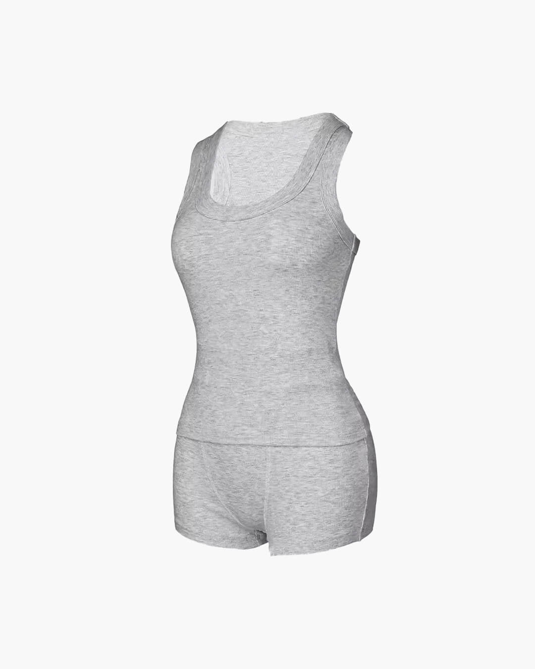Liza set met tanktop en shorts