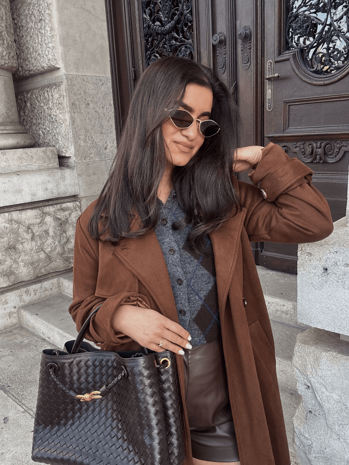 Lucia gevlochten tas