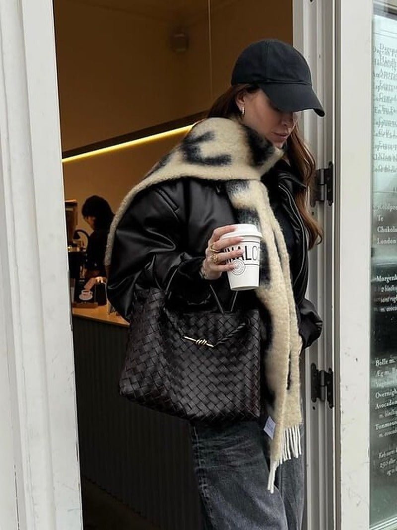 Lucia gevlochten tas