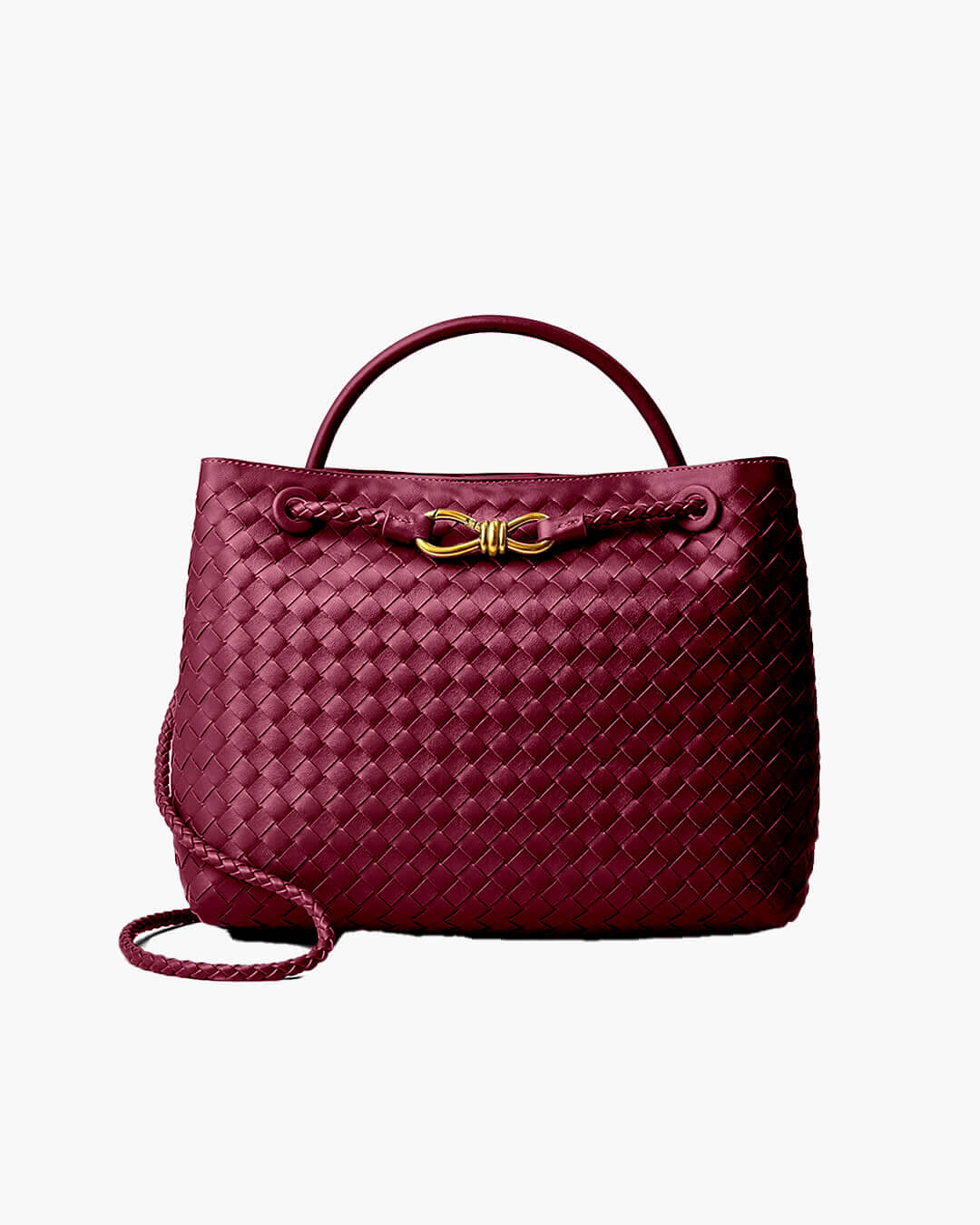 Lucia gevlochten tas