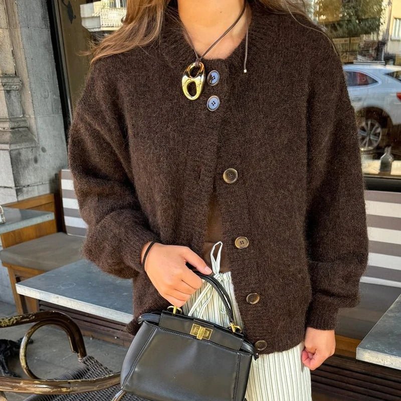 Lucy gebreid vest