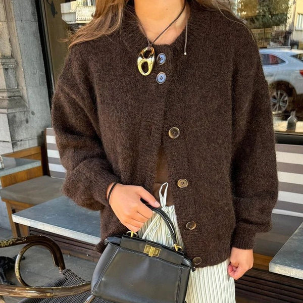 Lucy gebreid vest