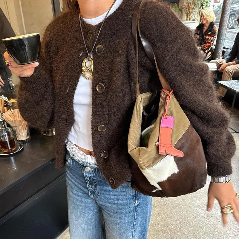 Lucy gebreid vest