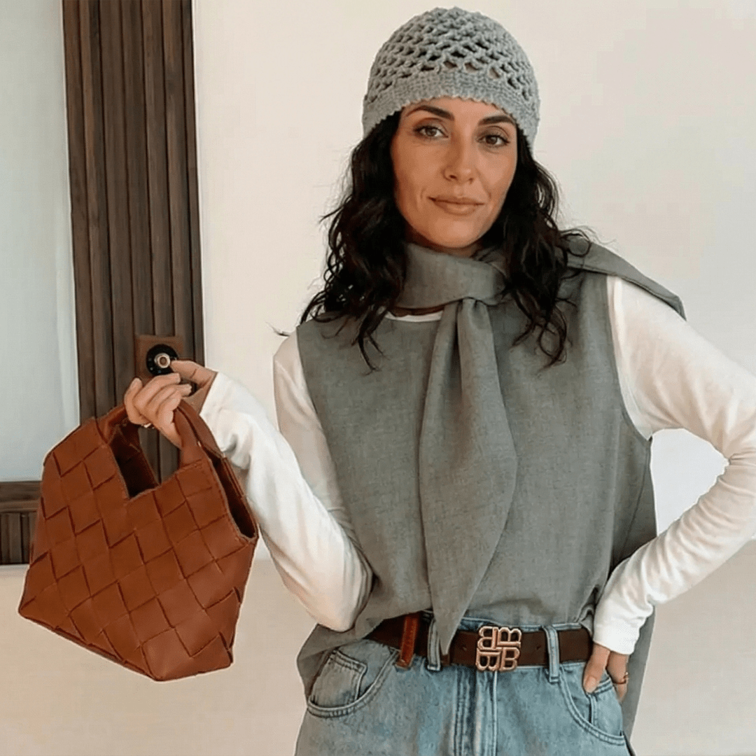 Lucy Woven Tote Bag