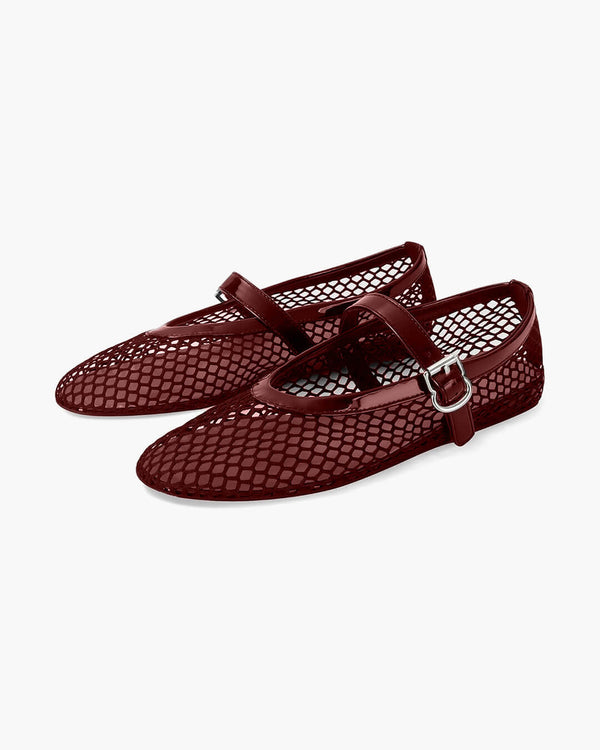 Margaux ballerina's van mesh