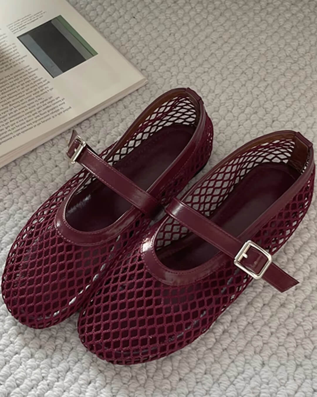 Margaux ballerina's van mesh