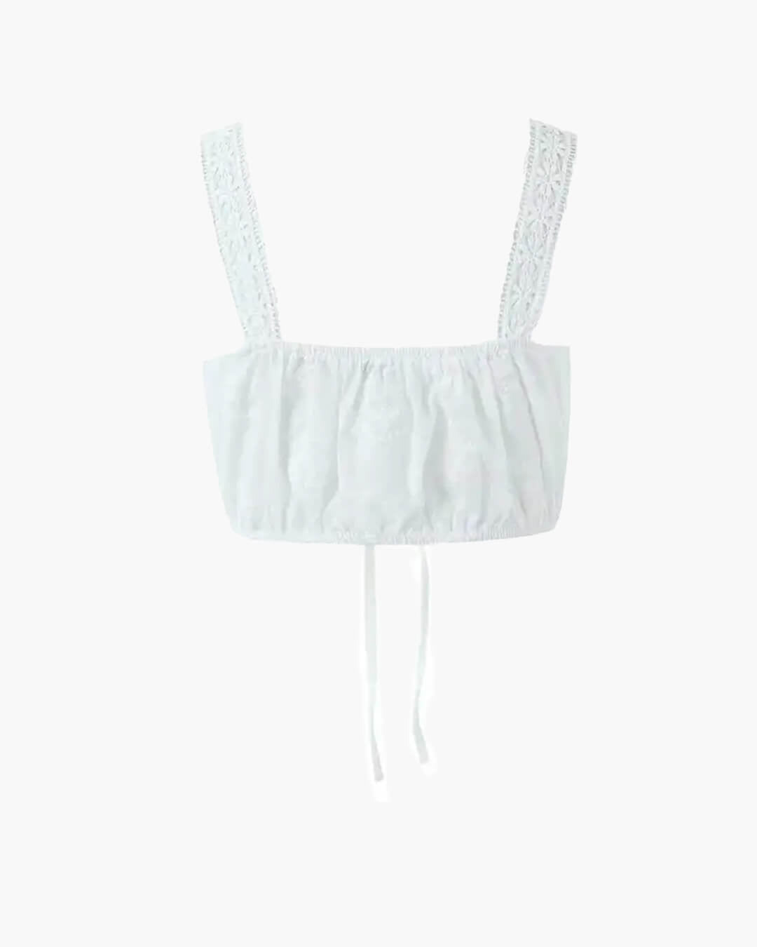 Bohemien set met crop-top en lange rok Margot
