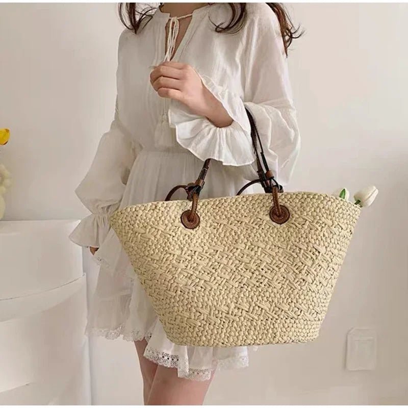 Margot geweven zomershopper
