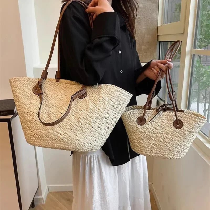 Margot geweven zomershopper