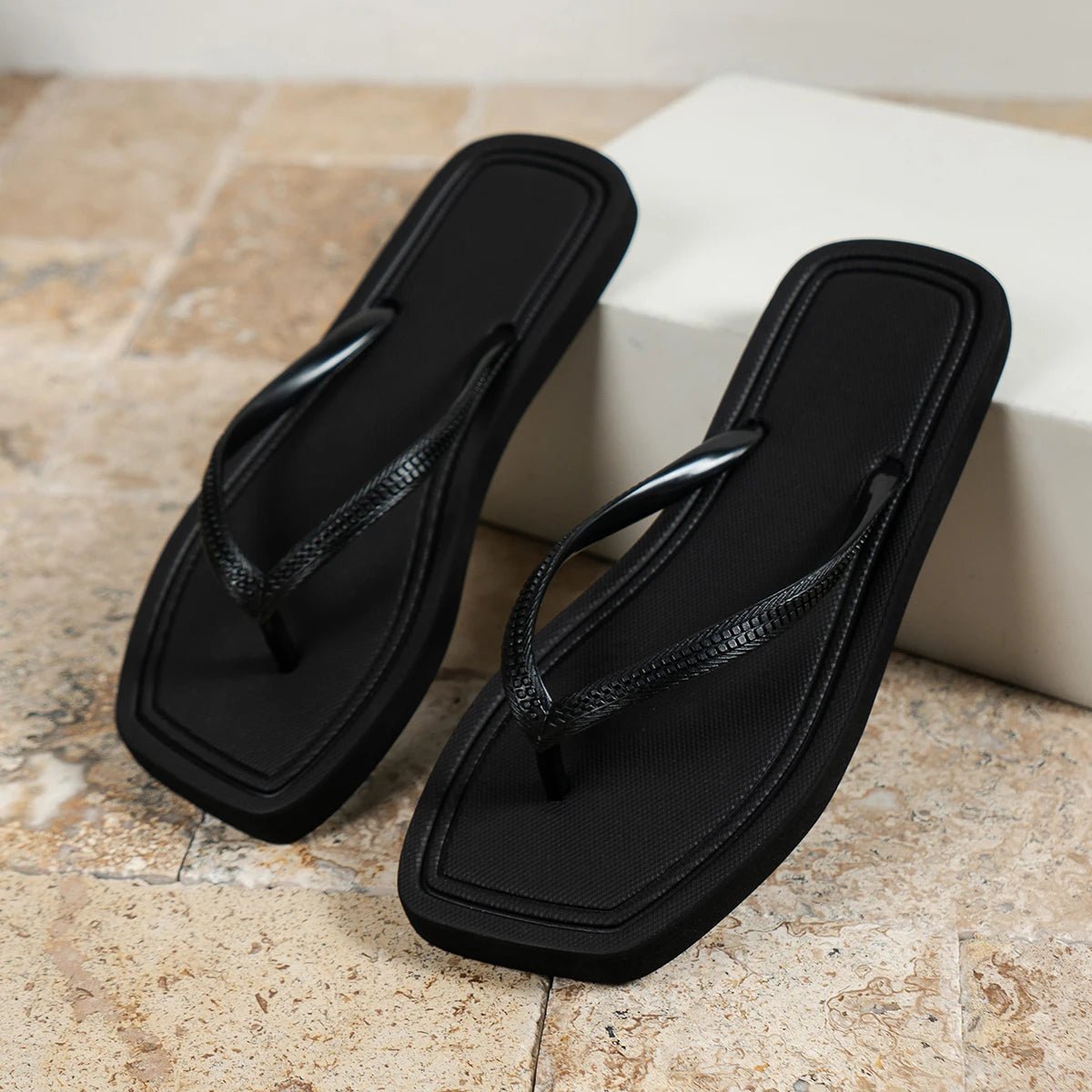 Maya EVA-sandalen met vierkante neus