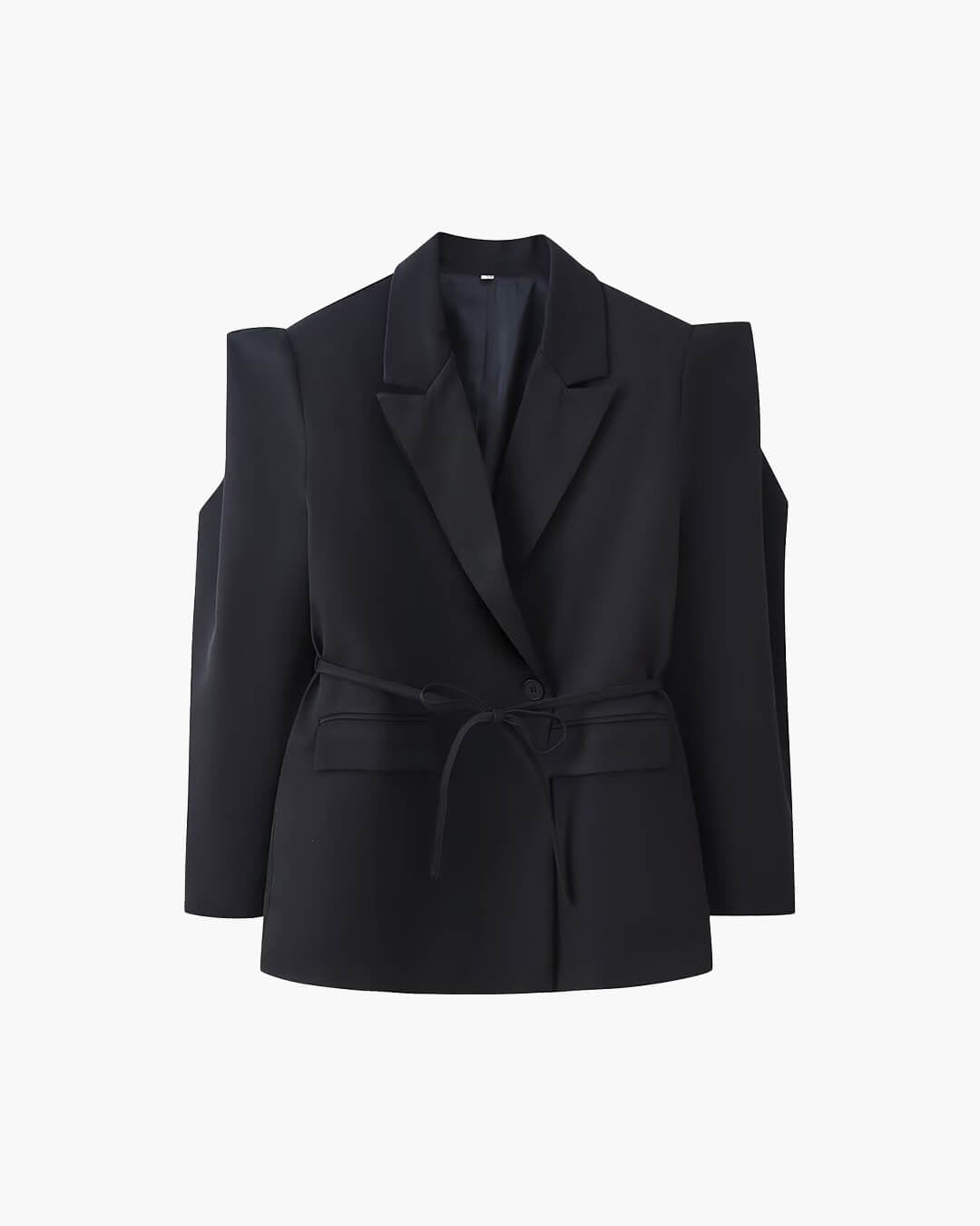 Megan blazer met strik aan de voorkant