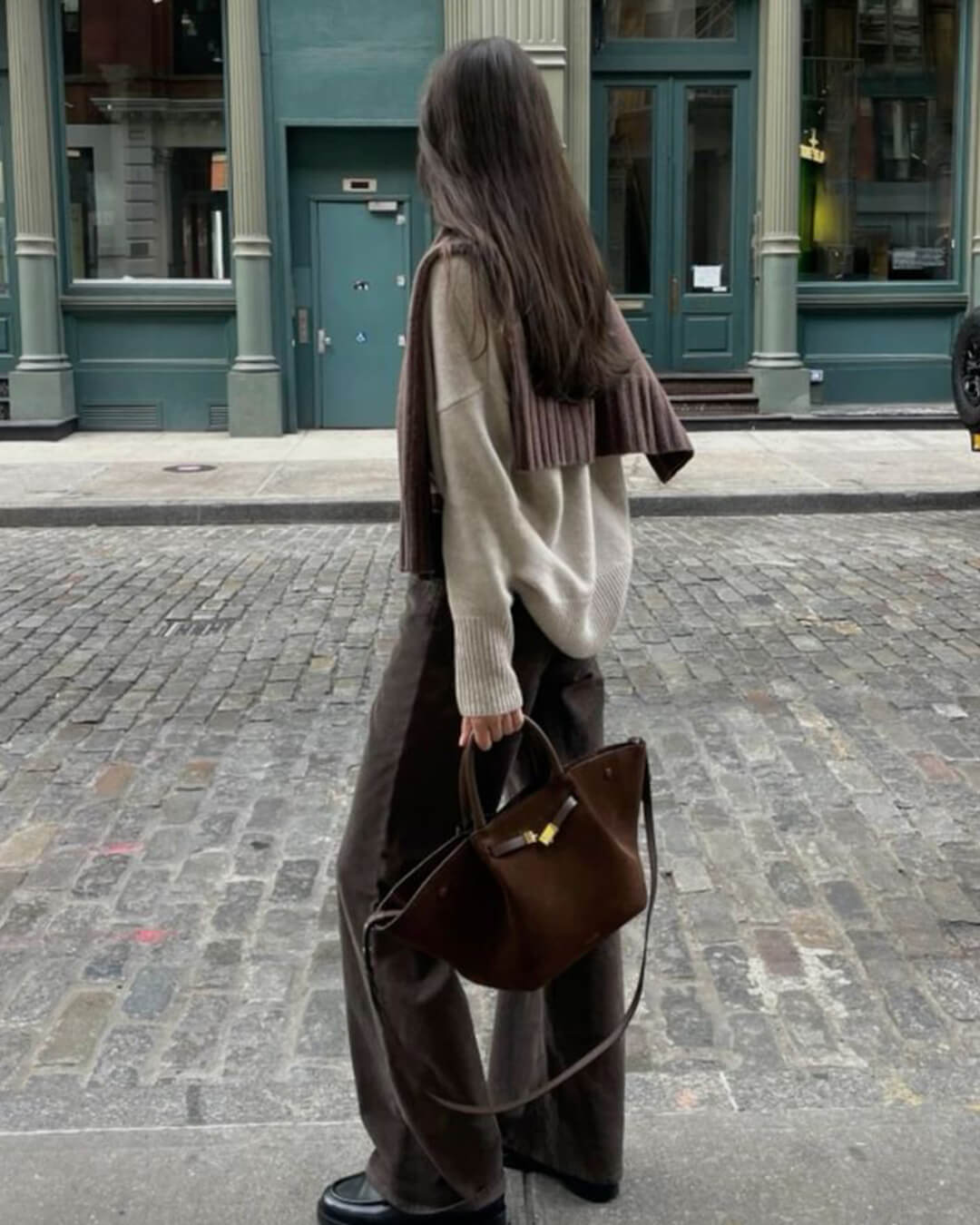 Melanie suède tas
