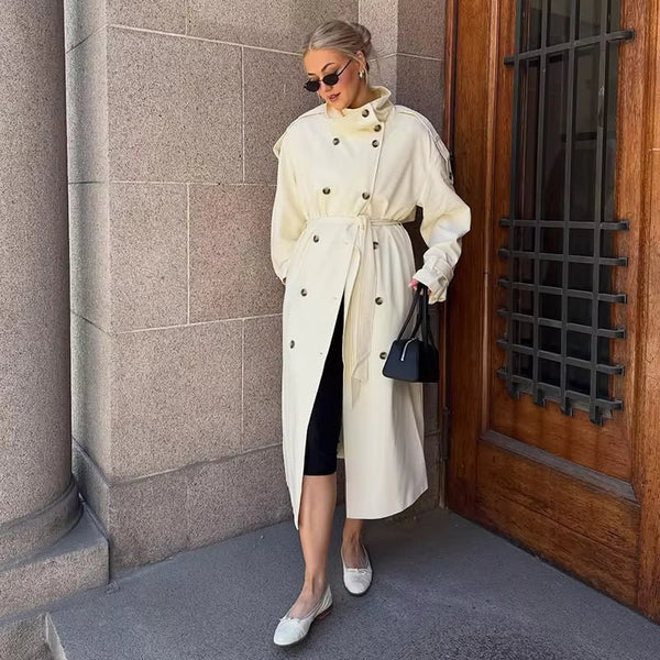 Trenchcoat met ceintuur van Melissa