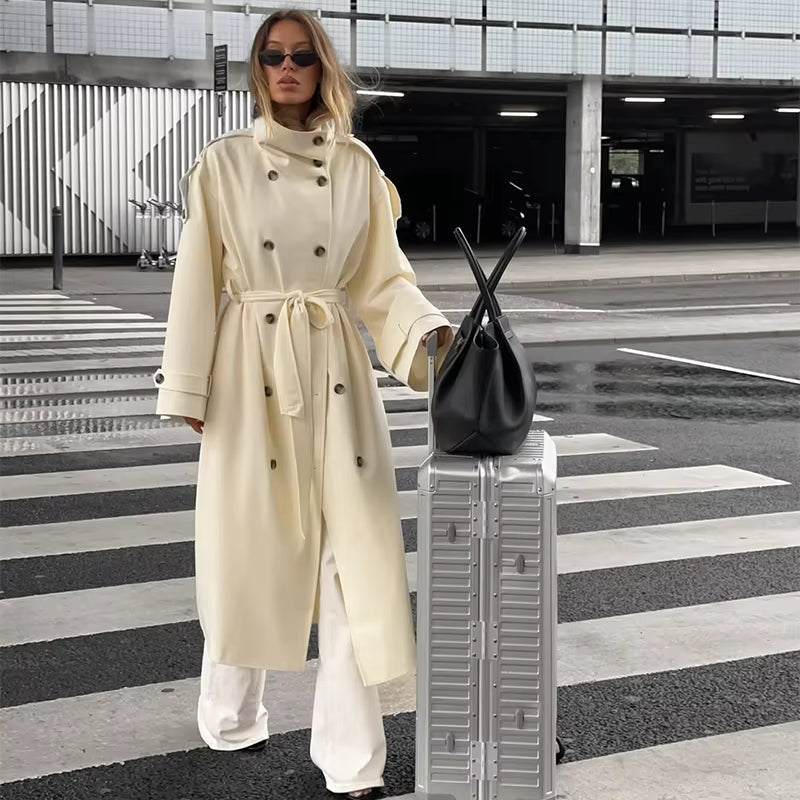 Trenchcoat met ceintuur van Melissa