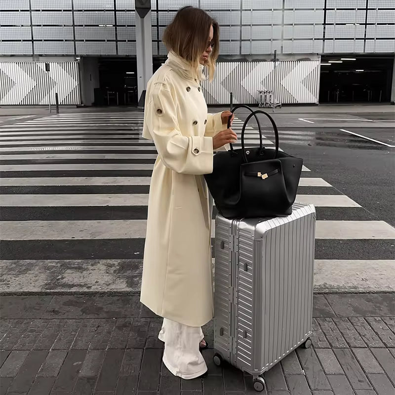 Trenchcoat met ceintuur van Melissa