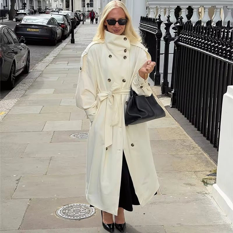Trenchcoat met ceintuur van Melissa